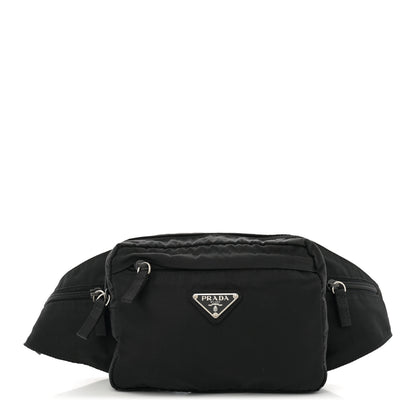 Prada Tessuto Nylon Belt Bag Black 1 of 9