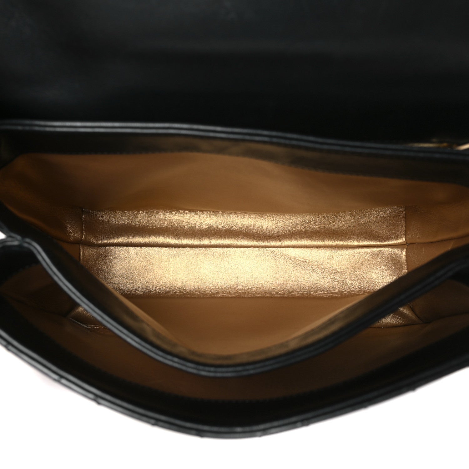 Chanel Lambskin Quilted Large Trendy Spirit Top Handle Bag Black 5 of 11