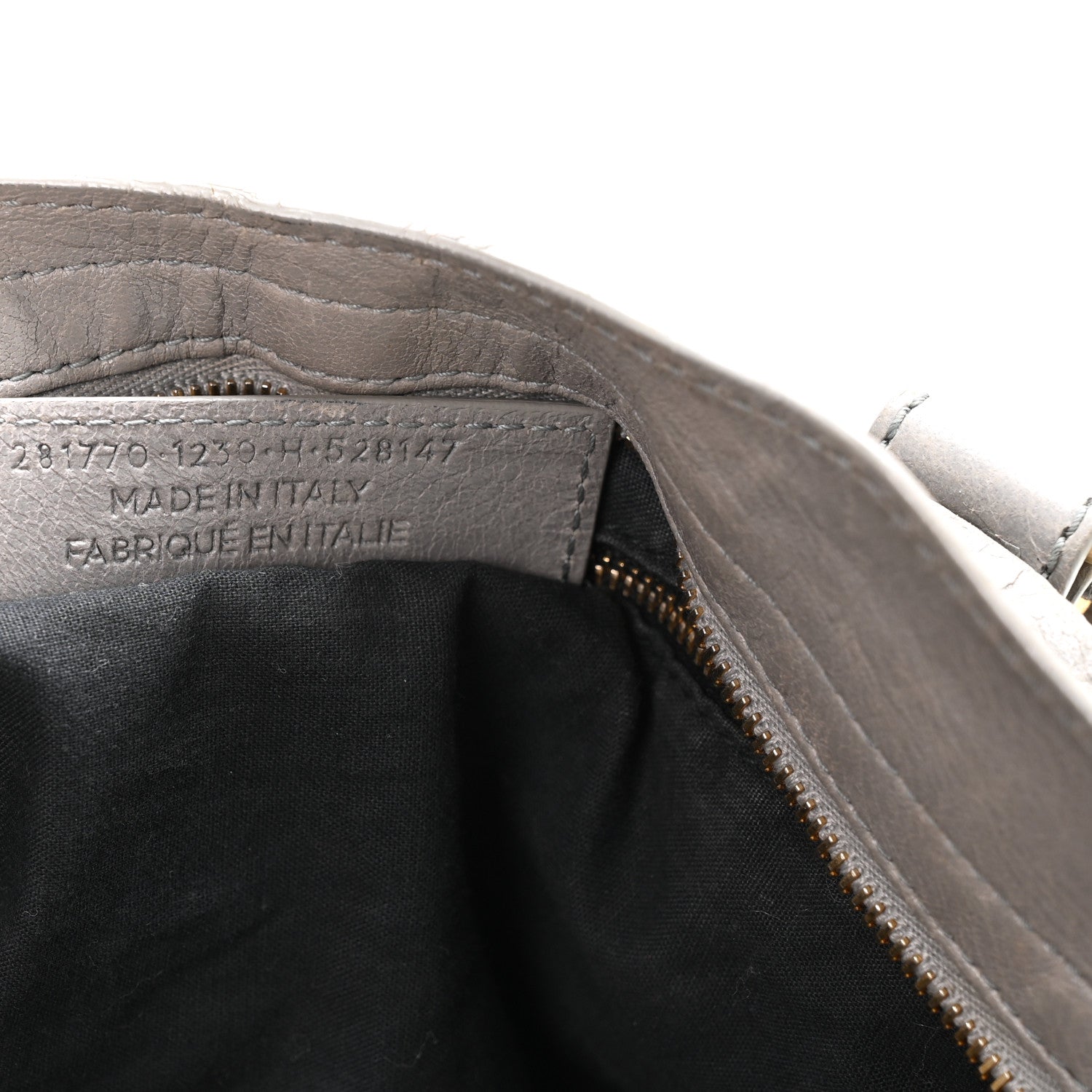 Balenciaga Agneau Giant 12 Gold Hardware City Gris Pyrite 8 of 11