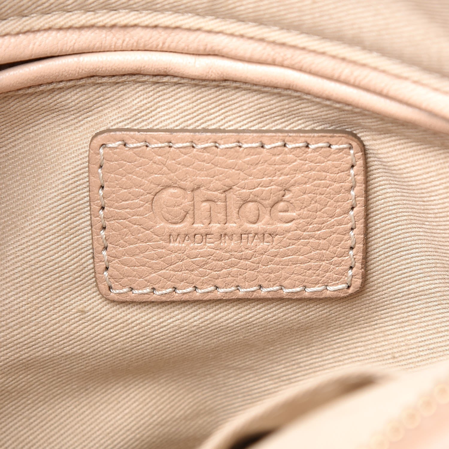 Chloe Calfskin Small Paraty Blush Biscotti Beige 6 of 11