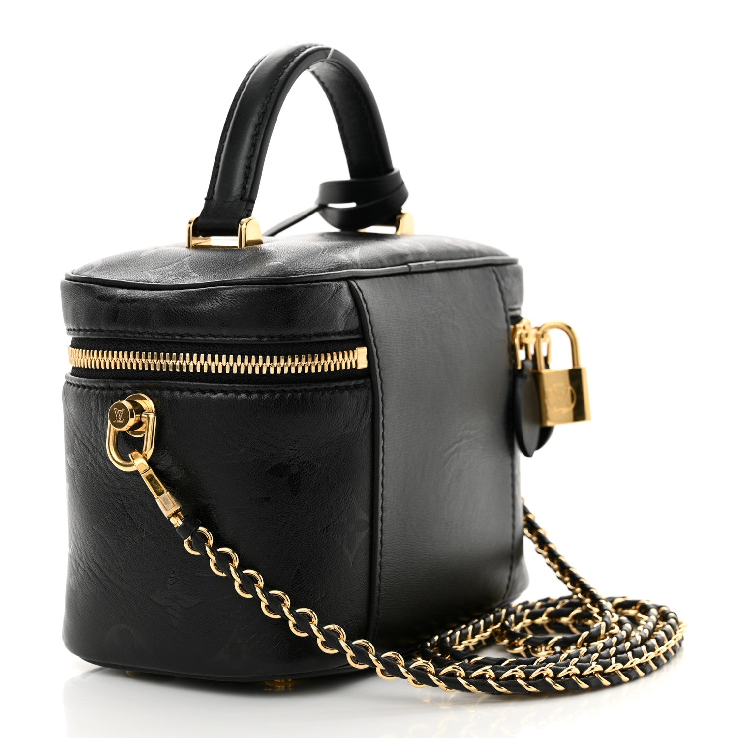 Louis Vuitton Monogram Ink Vanity PM Black 3 of 9