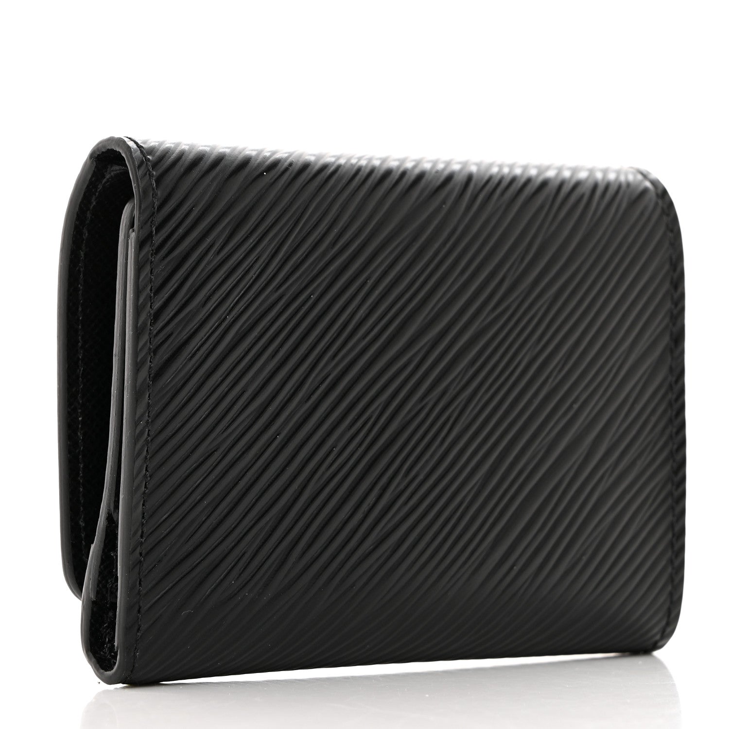 Louis Vuitton Epi Twist Compact Wallet Black 3 of 6