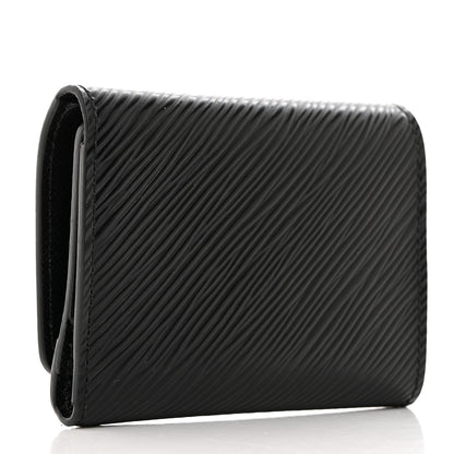 Louis Vuitton Epi Twist Compact Wallet Black 3 of 6