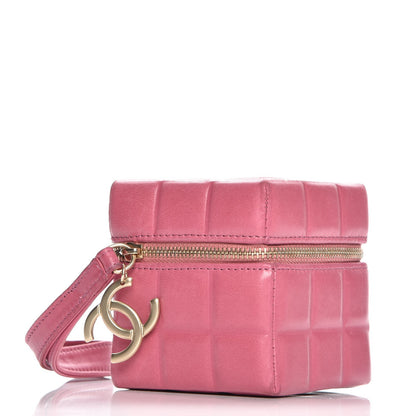 Chanel Lambskin Rubiks Cube Wristlet Pink 1 of 8
