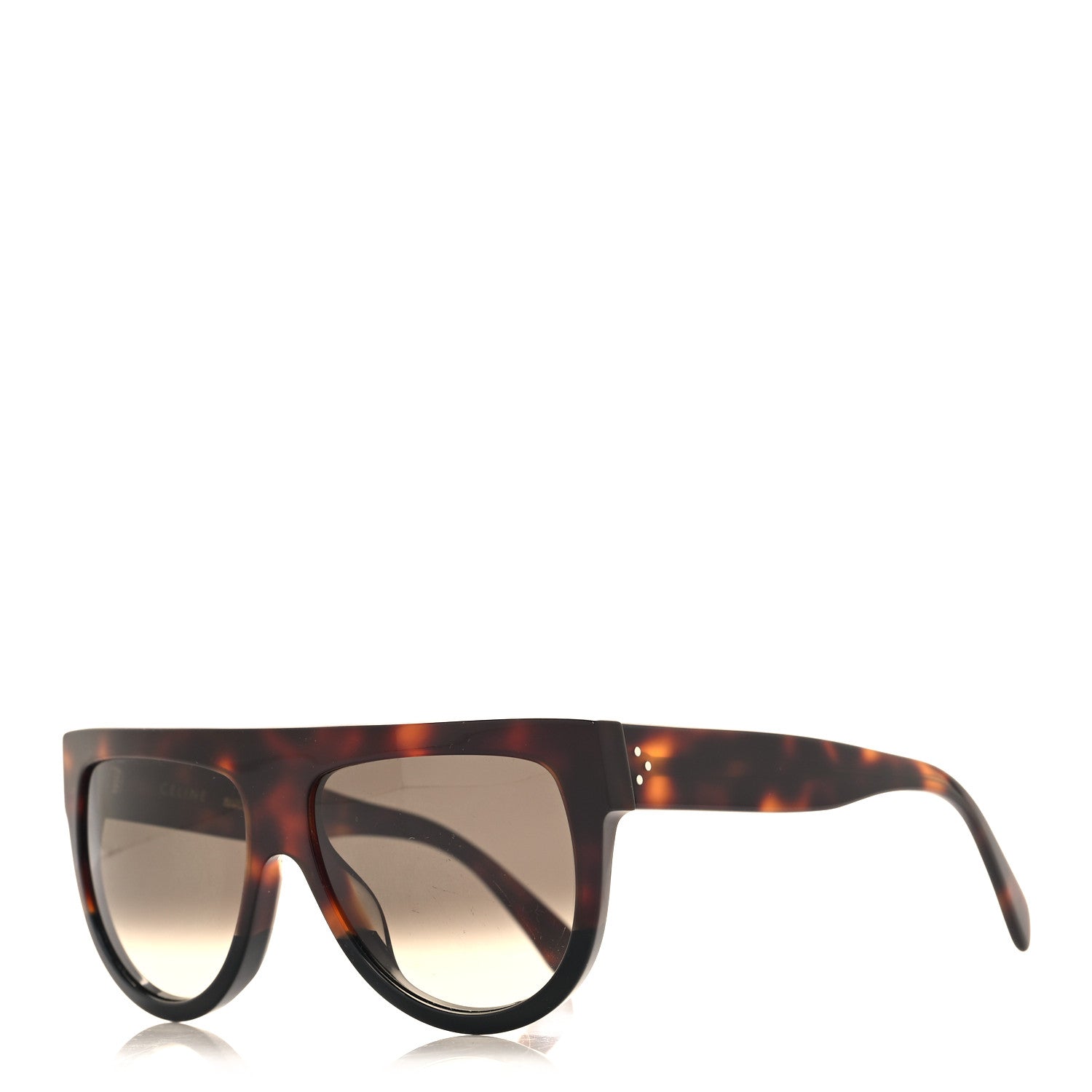 Celine Shadow Sunglasses CL 41026/S Havana 1 of 7