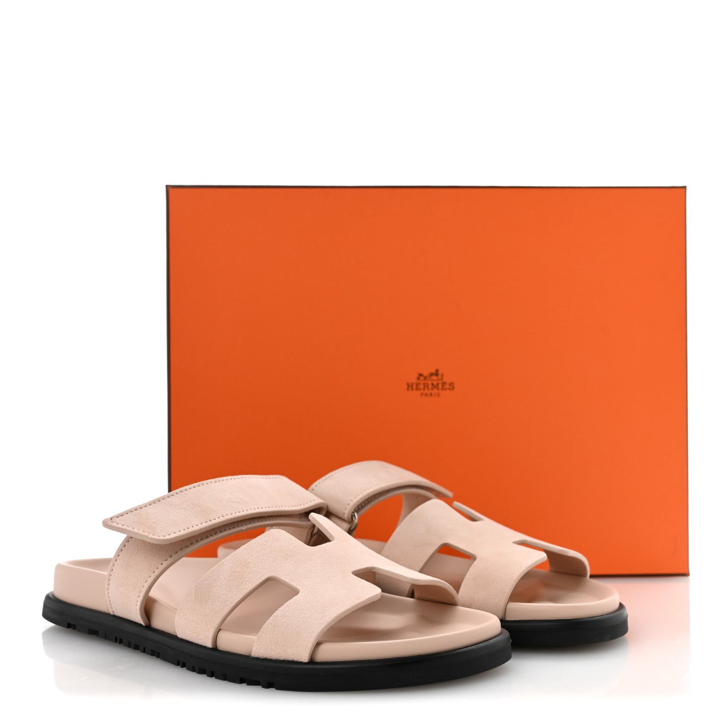 Suede Goatskin Womens Chypre Sandals 38  Rose Porcelaine