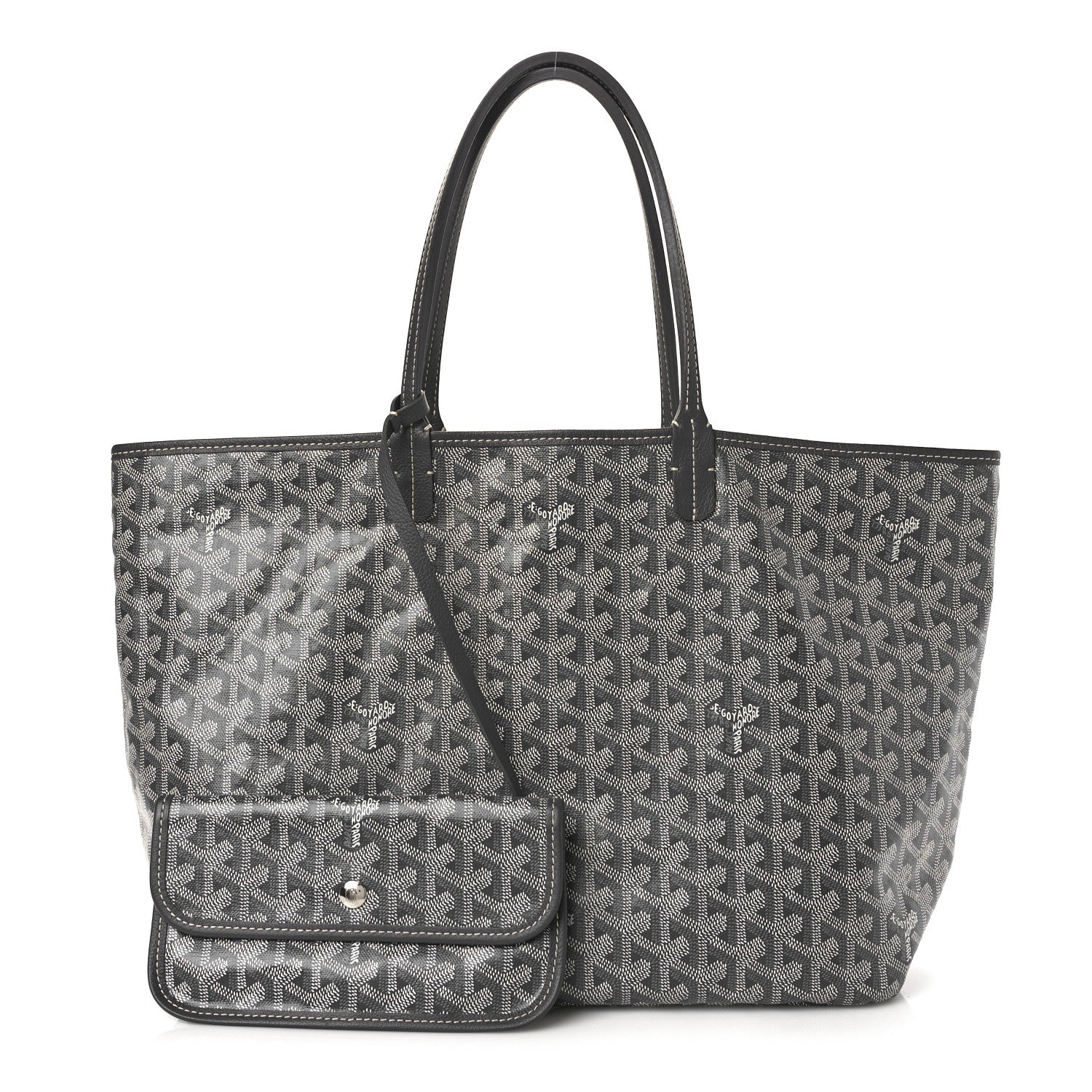 Goyard Goyardine Saint Louis PM Grey 2 of 8