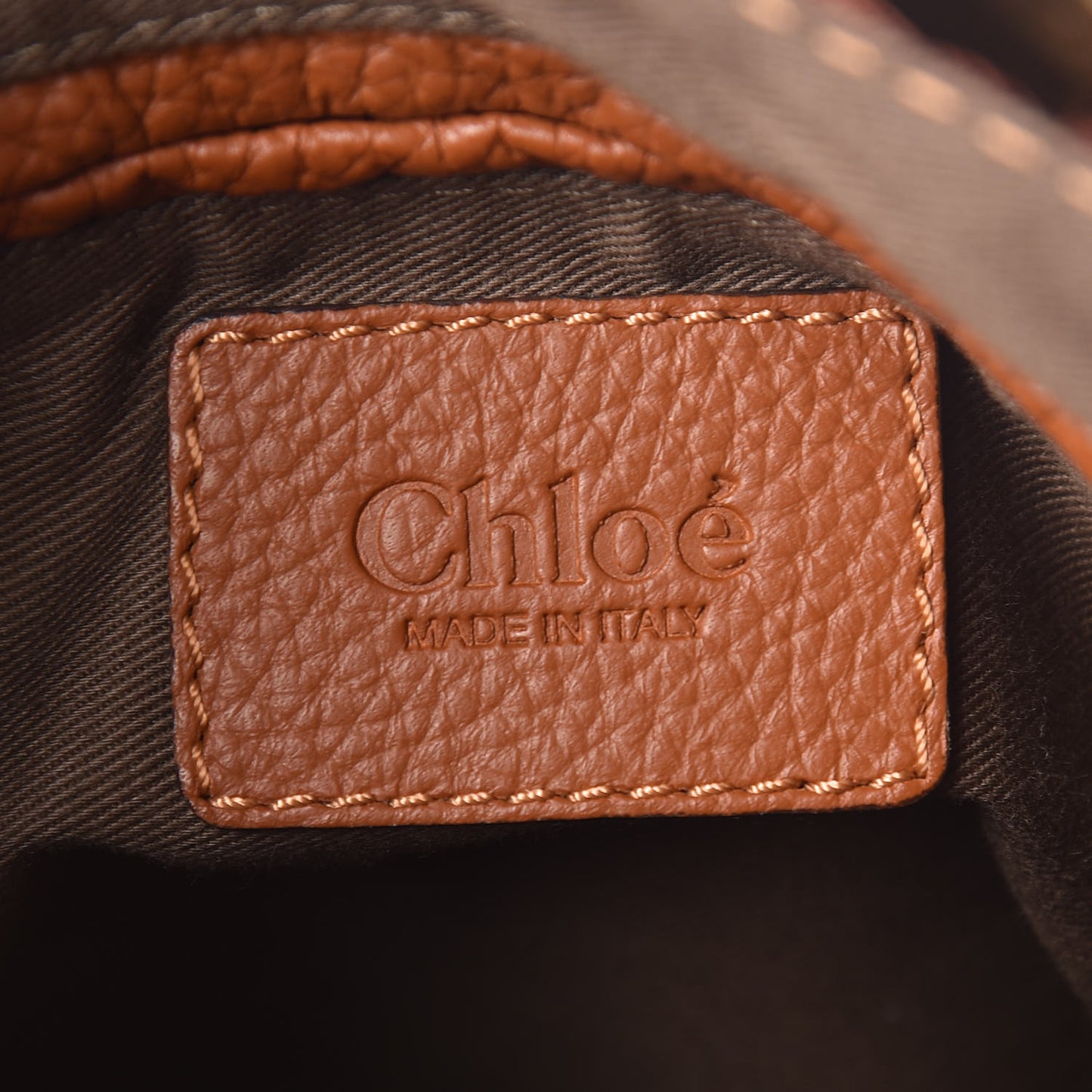 Calfskin Small Marcie Satchel Tan