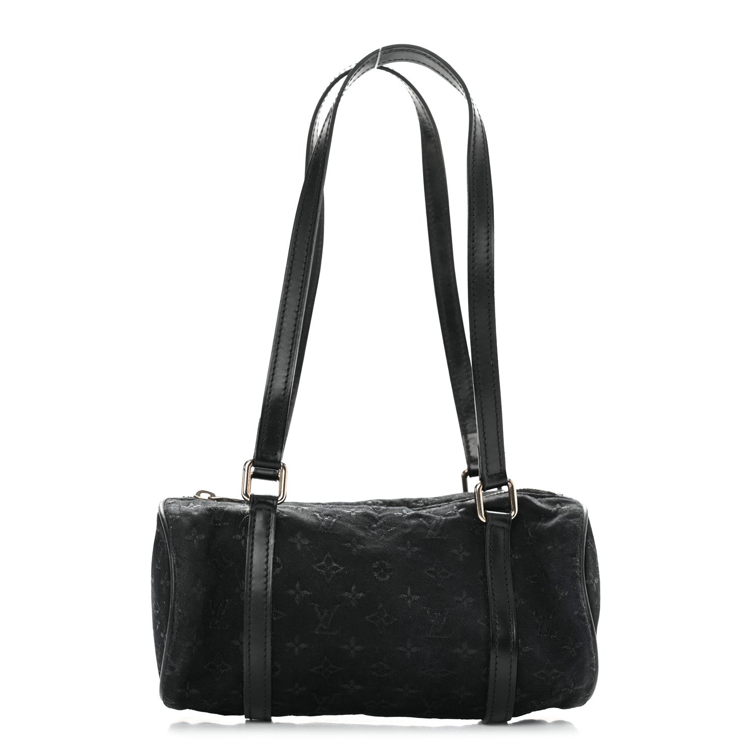 Louis Vuitton Satin Monogram Mini Papillon Black 1 of 9