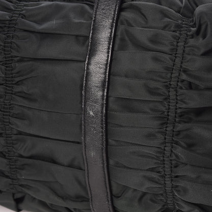 Prada Tessuto Nylon Dressy Gaufre Tote Military Green 10 of 14