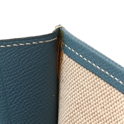 Hermes Epsom Jige PM Clutch Blue Jean 9 of 9