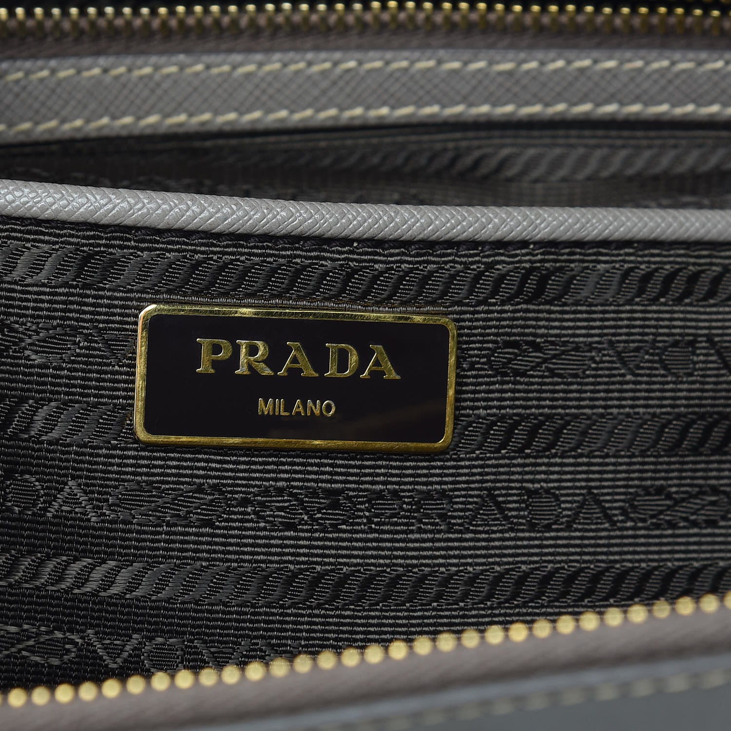 Prada Saffiano Large Galleria Double Zip Tote Argilla 6 of 13