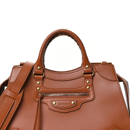 Balenciaga Smooth Calfskin Neo Classic Gold Hardware City Camel 8 of 11