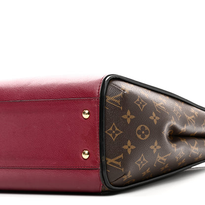 Louis Vuitton Calfskin Monogram Kimono Tote Grape 9 of 9
