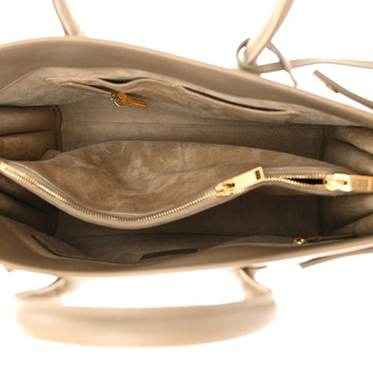 Saint Laurent Calfskin Large Sac de Jour Carryall Beige 5 of 16