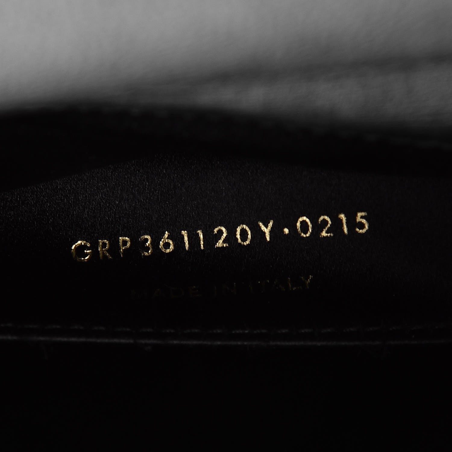 Saint Laurent Calfskin Monogram Large Belle De Jour Clutch Black 7 of 7