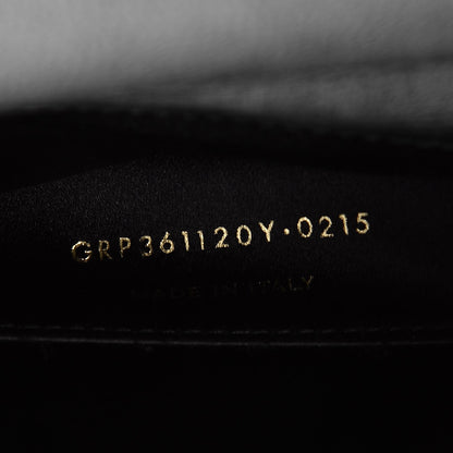 Saint Laurent Calfskin Monogram Large Belle De Jour Clutch Black 7 of 7