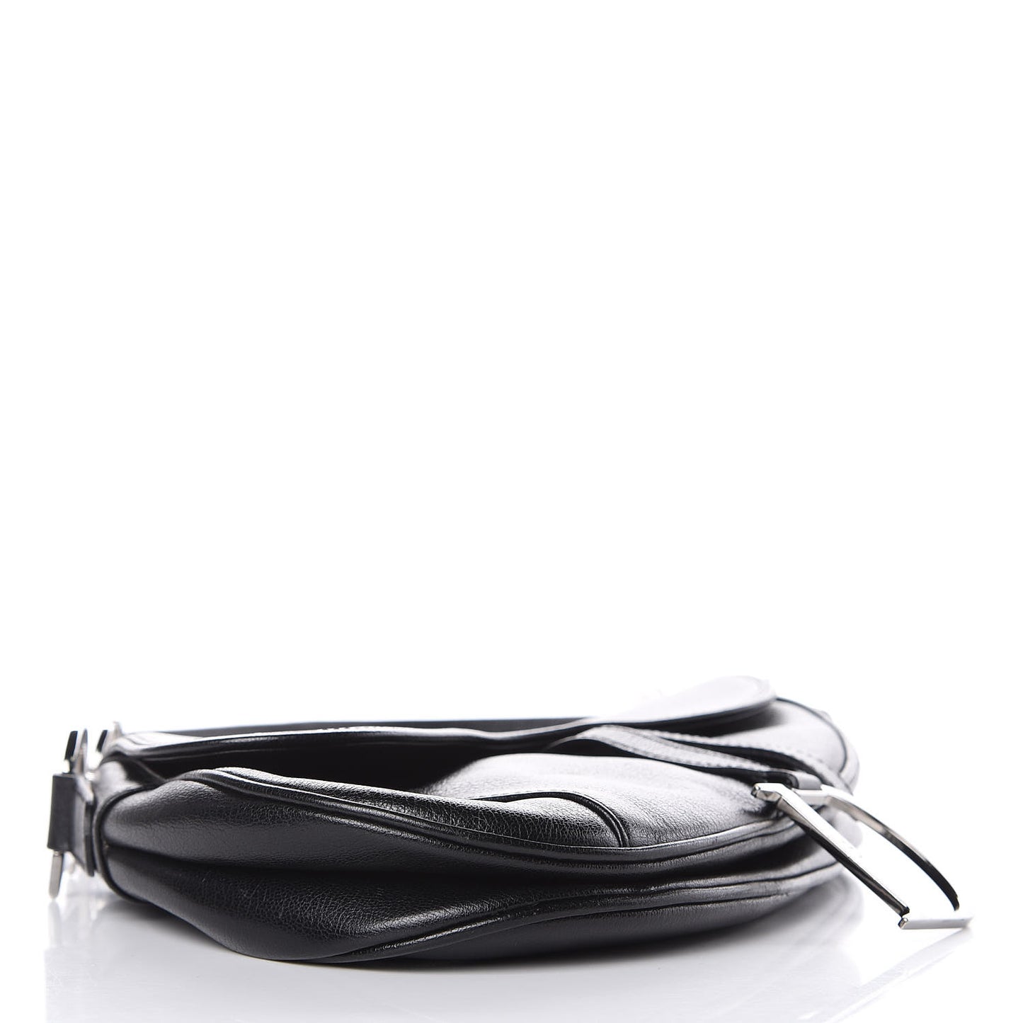 Calfskin Saddle Bag Black