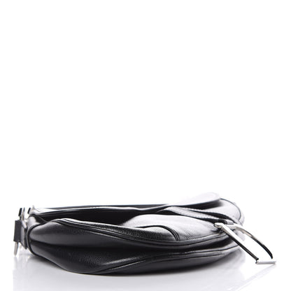 Christian Dior Calfskin Saddle Bag Black 4 of 8