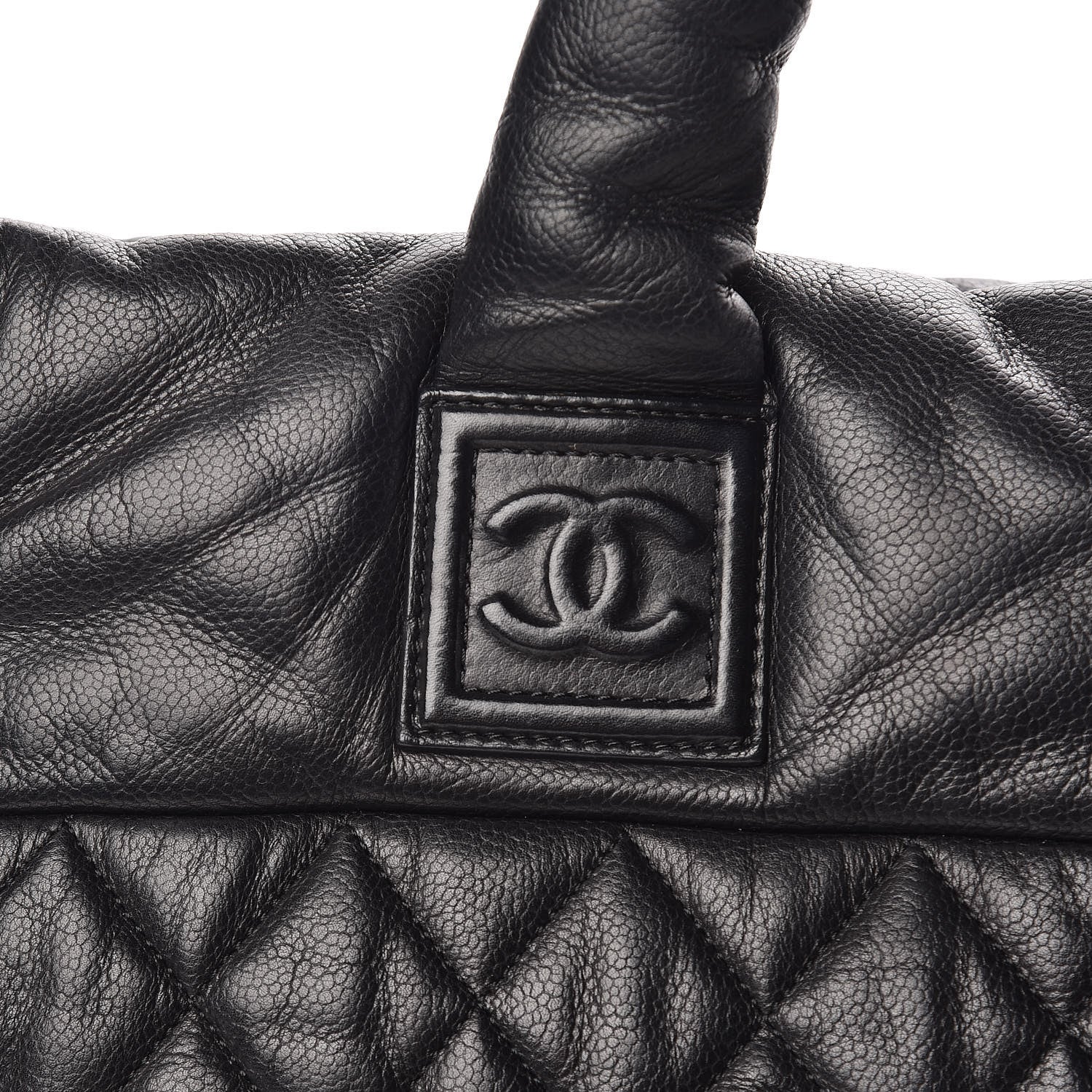 Chanel Caviar Quilted Large Coco Cocoon Tote Black 10 of 10