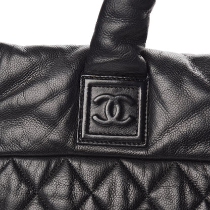Chanel Caviar Quilted Large Coco Cocoon Tote Black 10 of 10