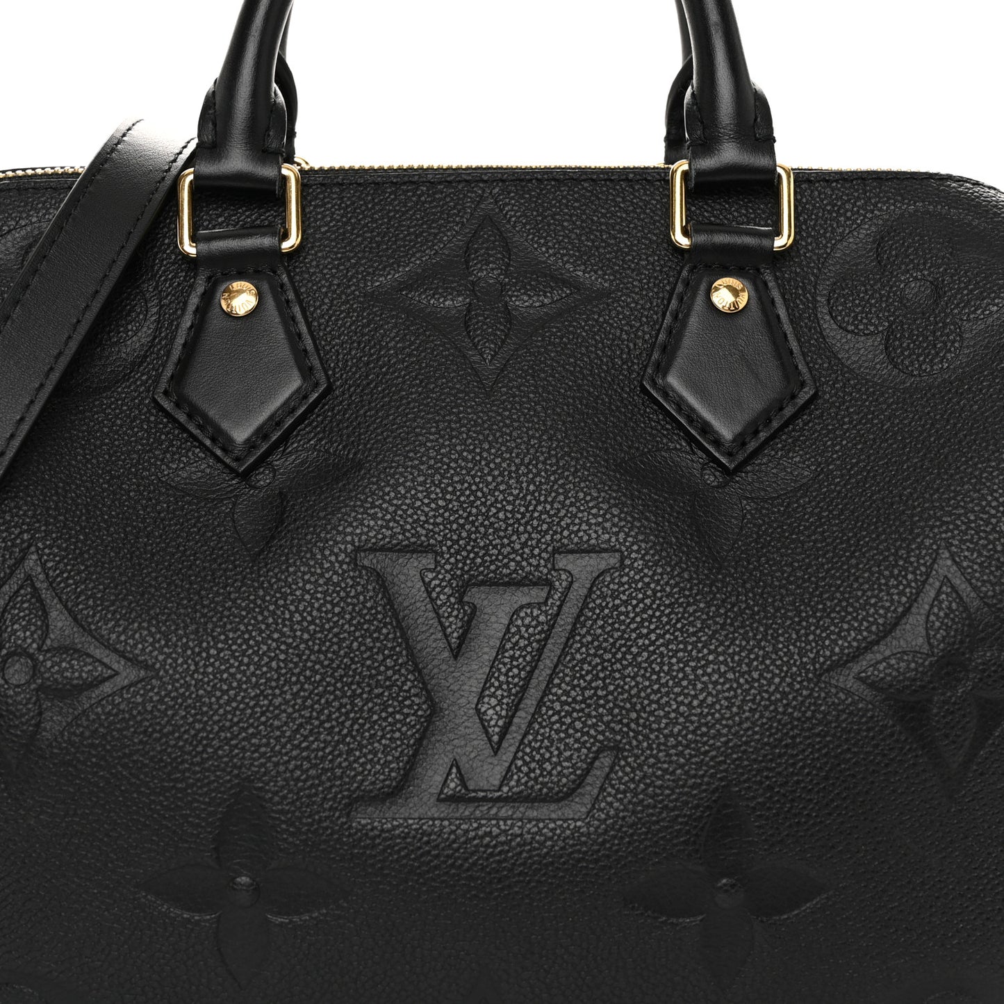 Empreinte Monogram Giant Speedy Bandouliere 25 Black