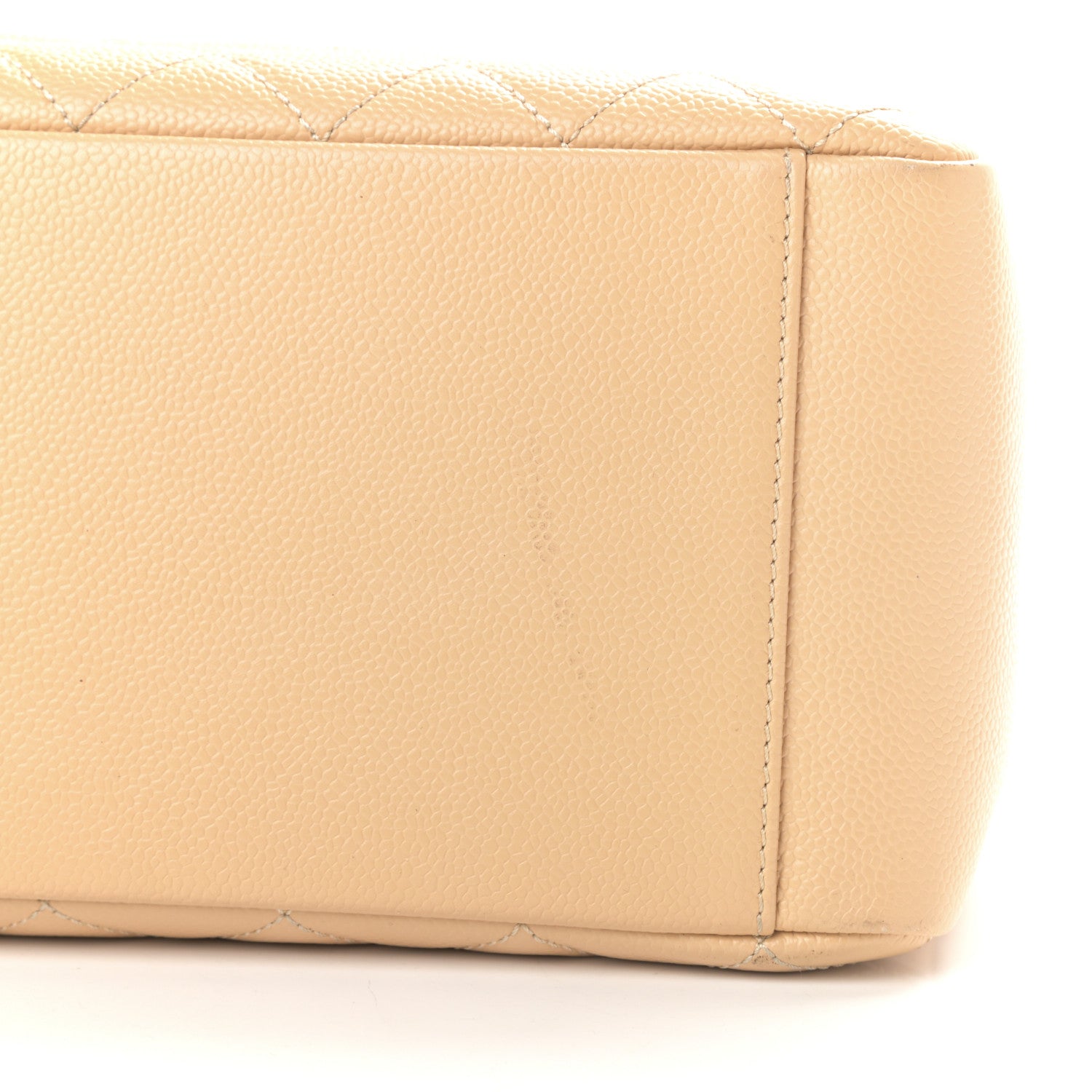 Chanel Caviar Quilted Grand Shopping Tote GST Beige 13 of 16