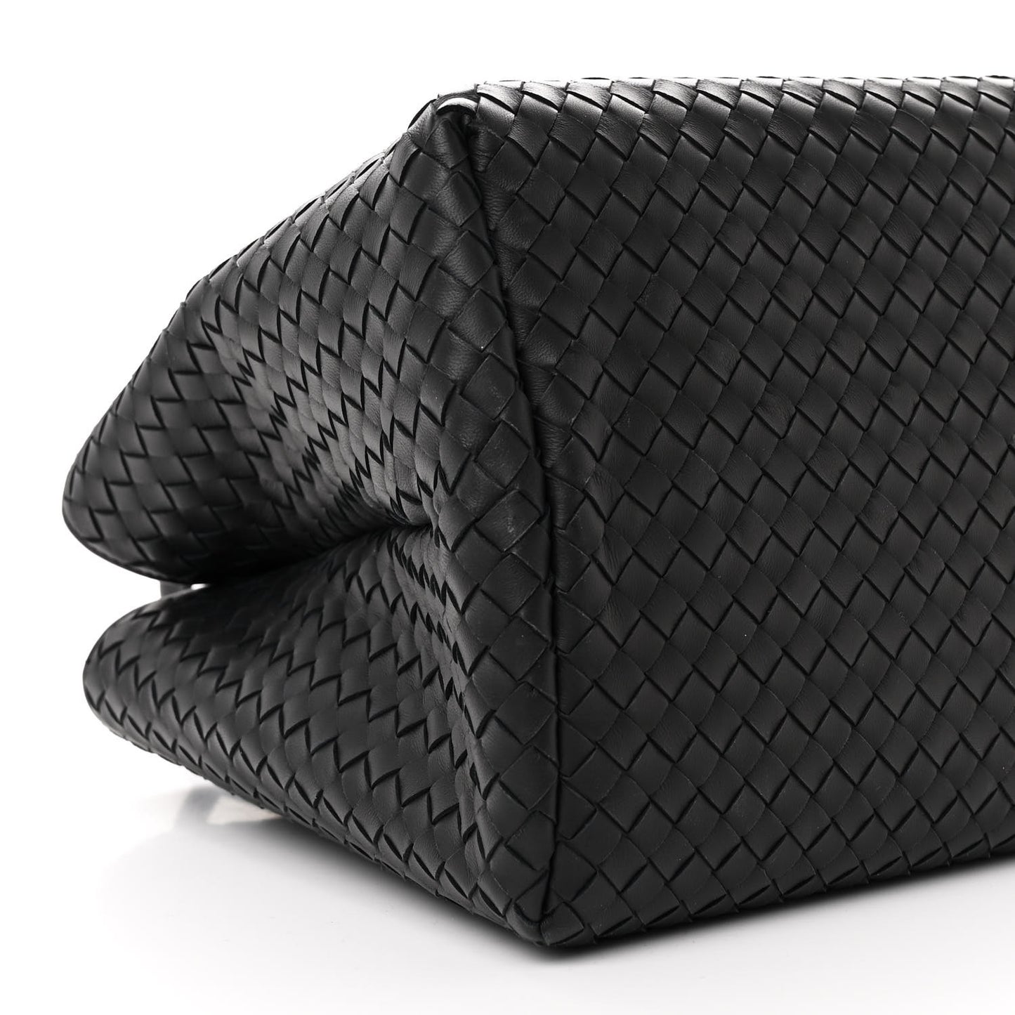 Nappa Intrecciato Milano Tote Black