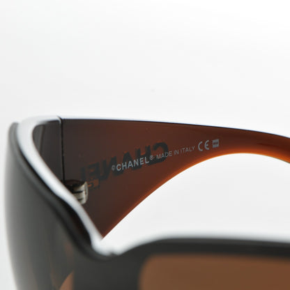 Chanel Logo Sunglasses 6012 Brown 5 of 8
