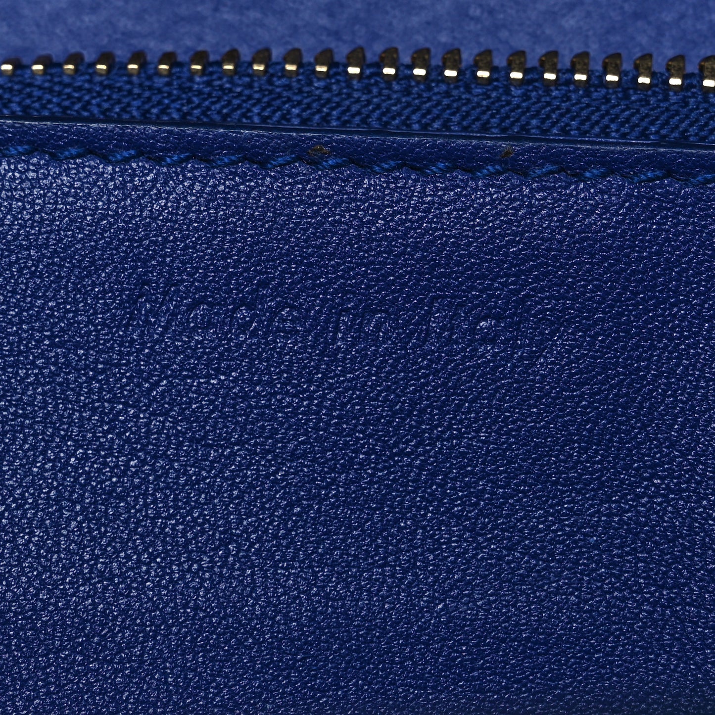 Box Calfskin Medium Classic Box Flap Bag Indigo