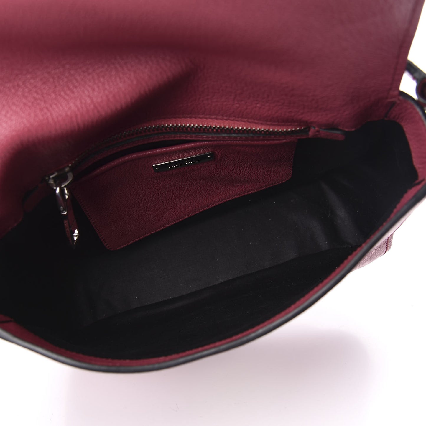 Goatskin Madras Shoulder Bag Peonia