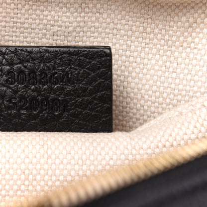 Gucci Pebbled Calfskin Small Soho Disco Bag Black 9 of 11