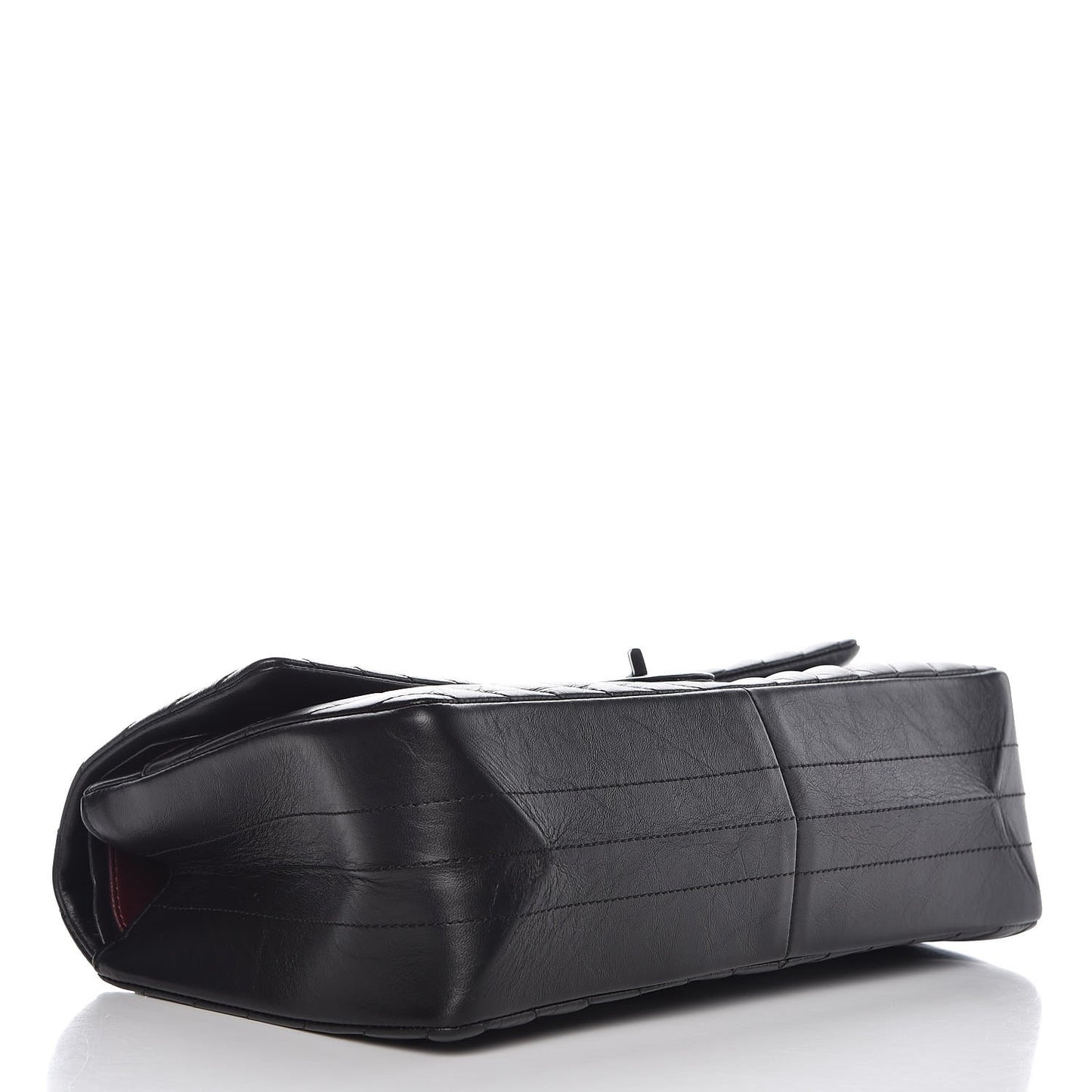 Aged Calfskin Chevron 2.55 Reissue 226 So Black