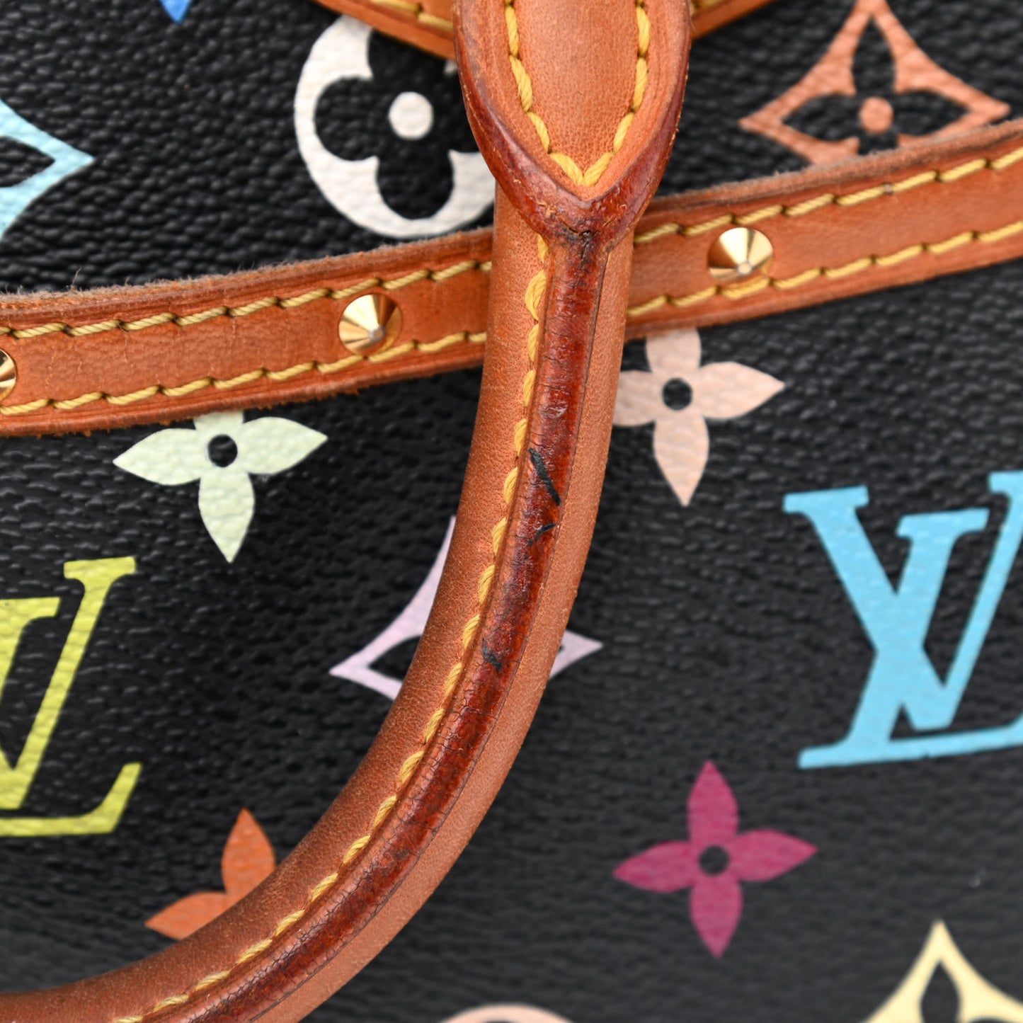 Monogram Multicolor Trouville Black