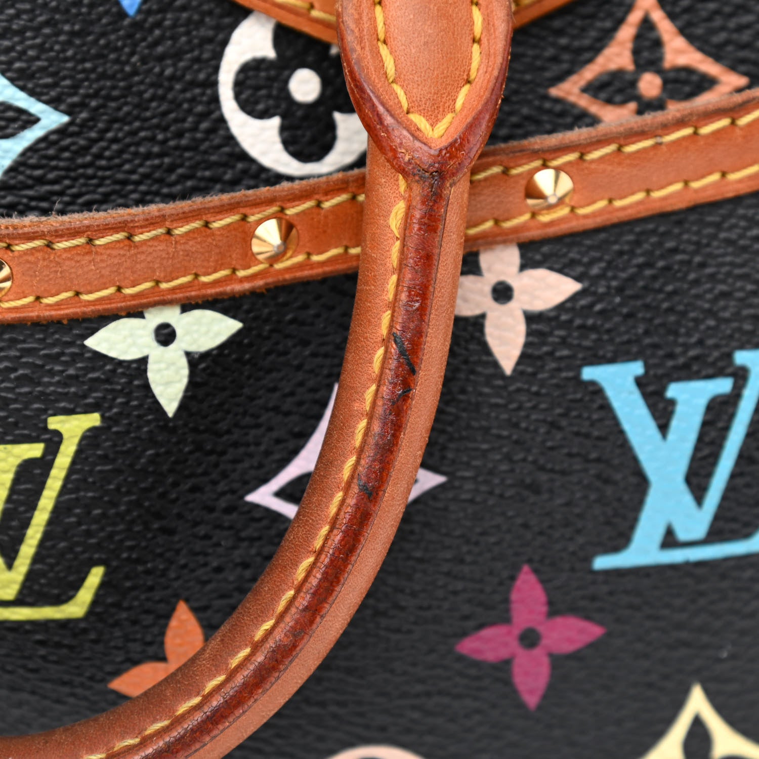 Louis Vuitton Monogram Multicolor Trouville Black 11 of 11