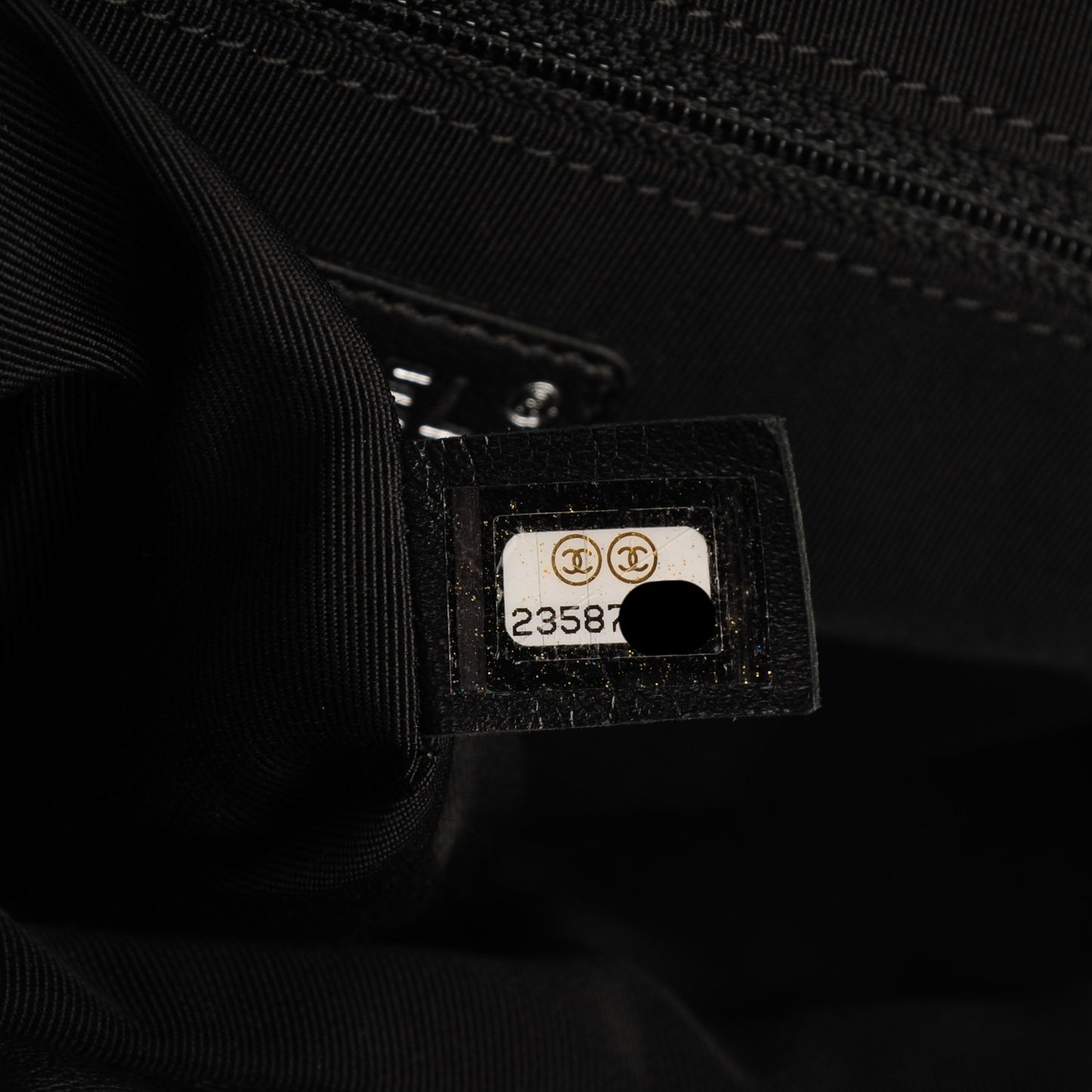 Lambskin Quilted Large Cuba Urban Spirit Backpack Black