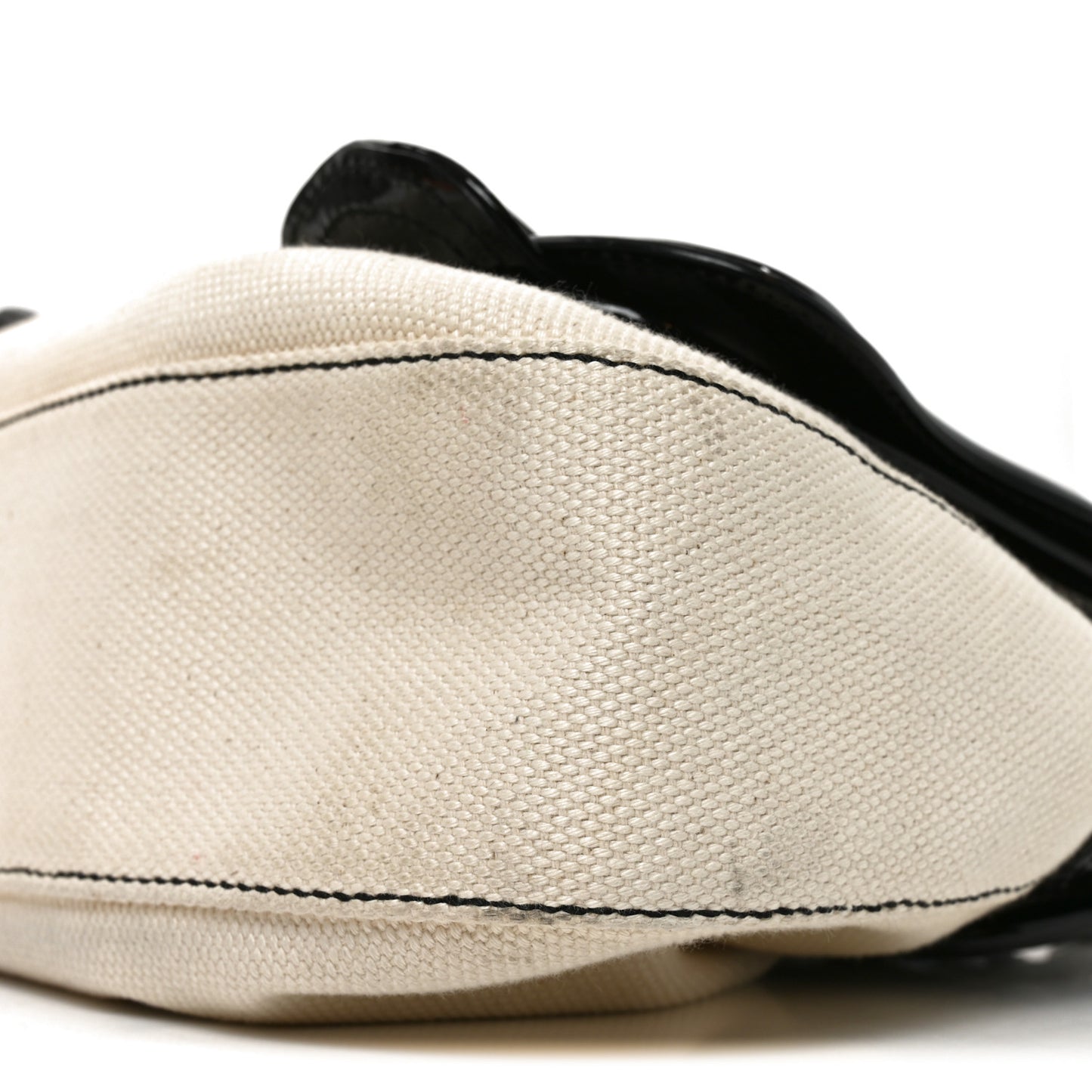Canvas Patent B Bag  Corda Black