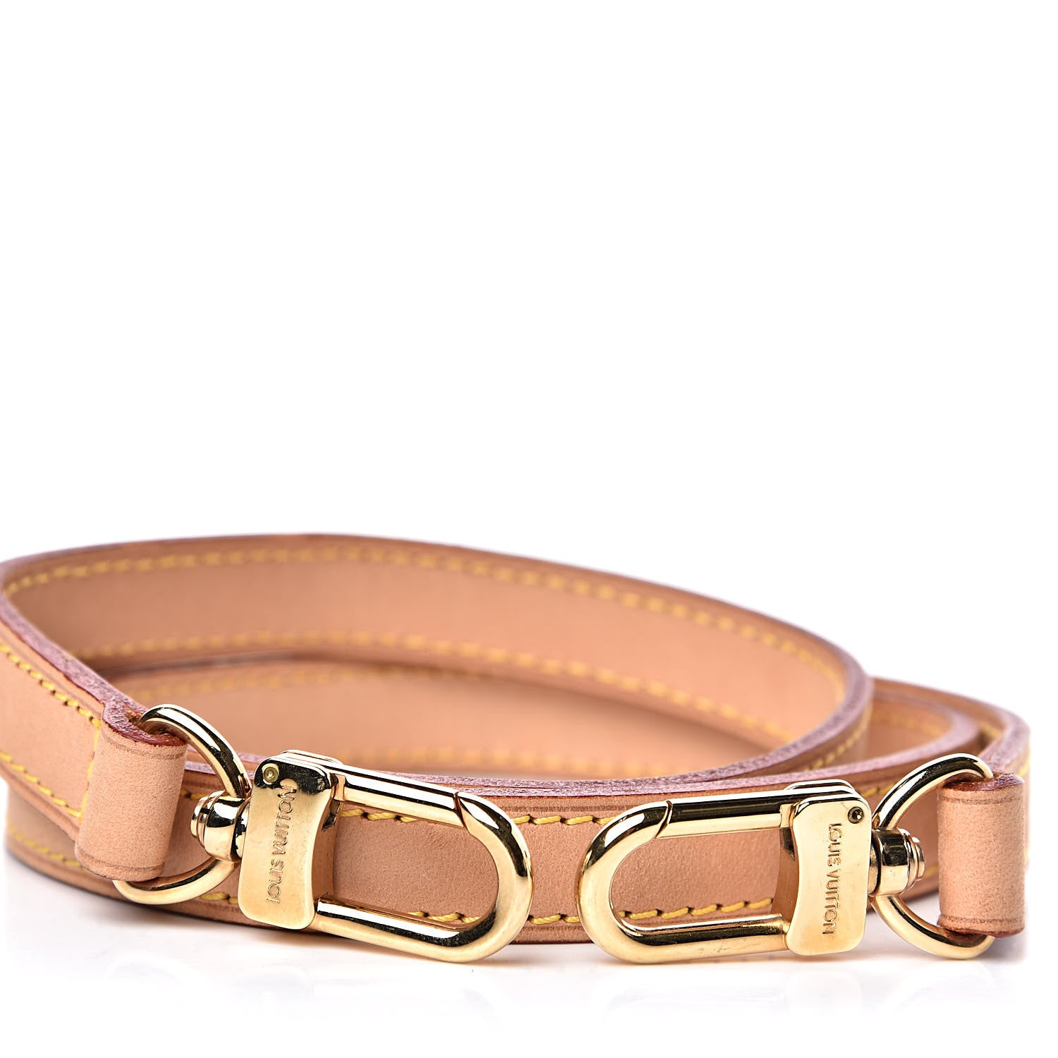 Louis Vuitton Vachetta Long Shoulder Strap VVN 3 of 5