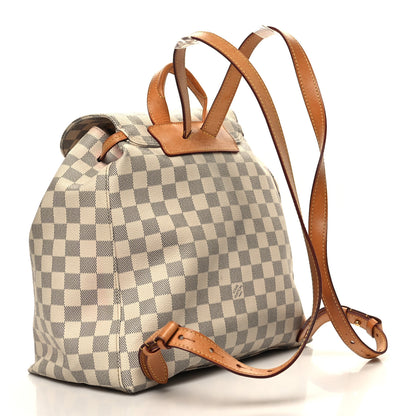 Louis Vuitton Damier Azur Sperone Backpack 3 of 15