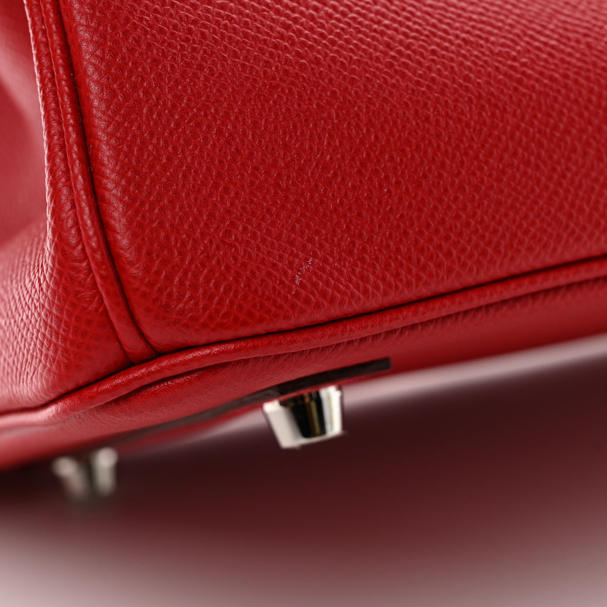 Hermes Epsom BIRKIN 30 Rouge Casaque 10 of 11