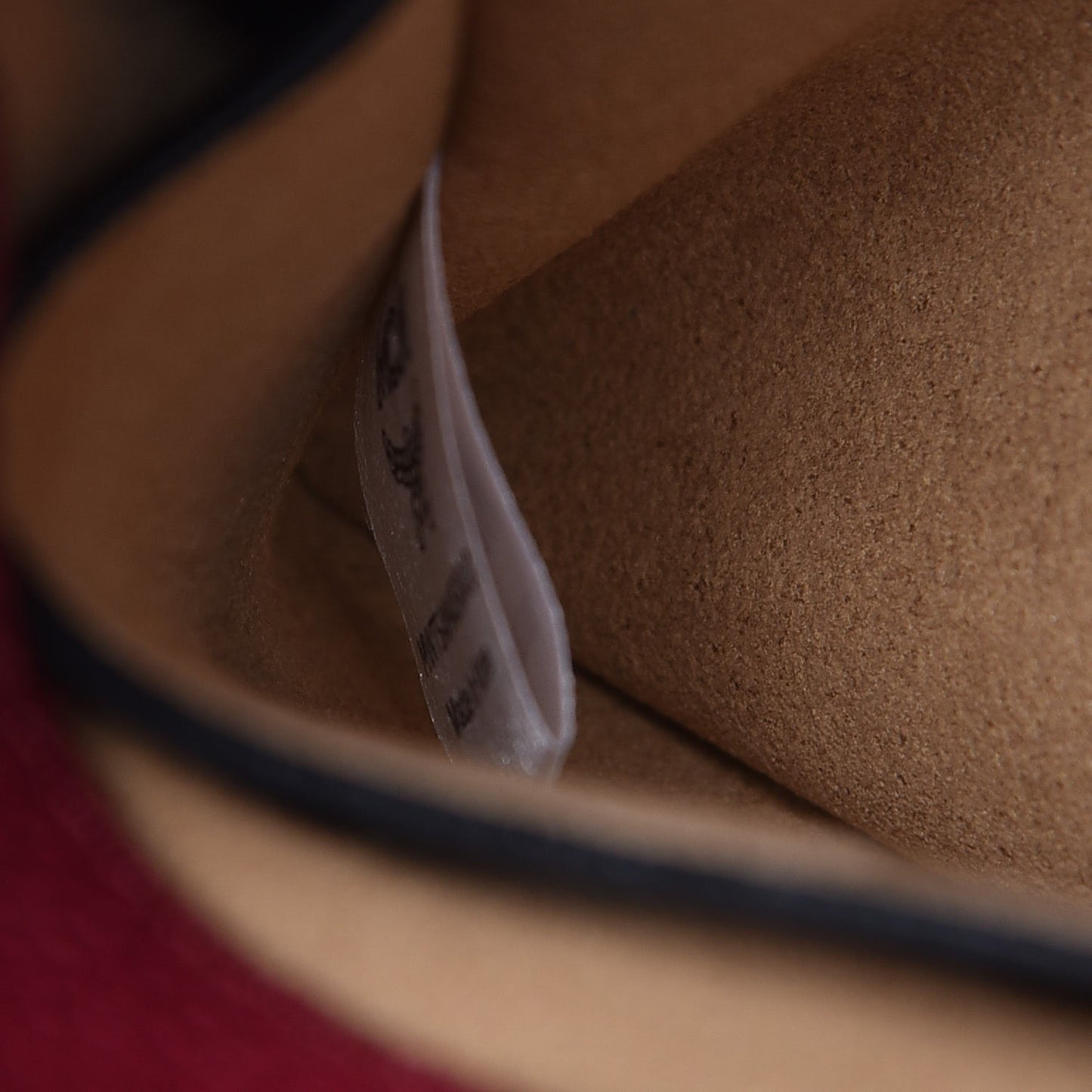 Grained Calfskin Mini Milla Tote Burgundy