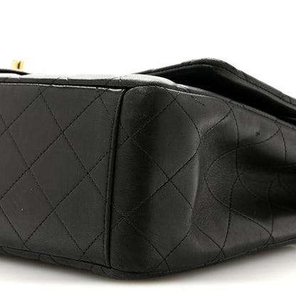 Chanel Lambskin Quilted Maxi Double Flap Black 9 of 13