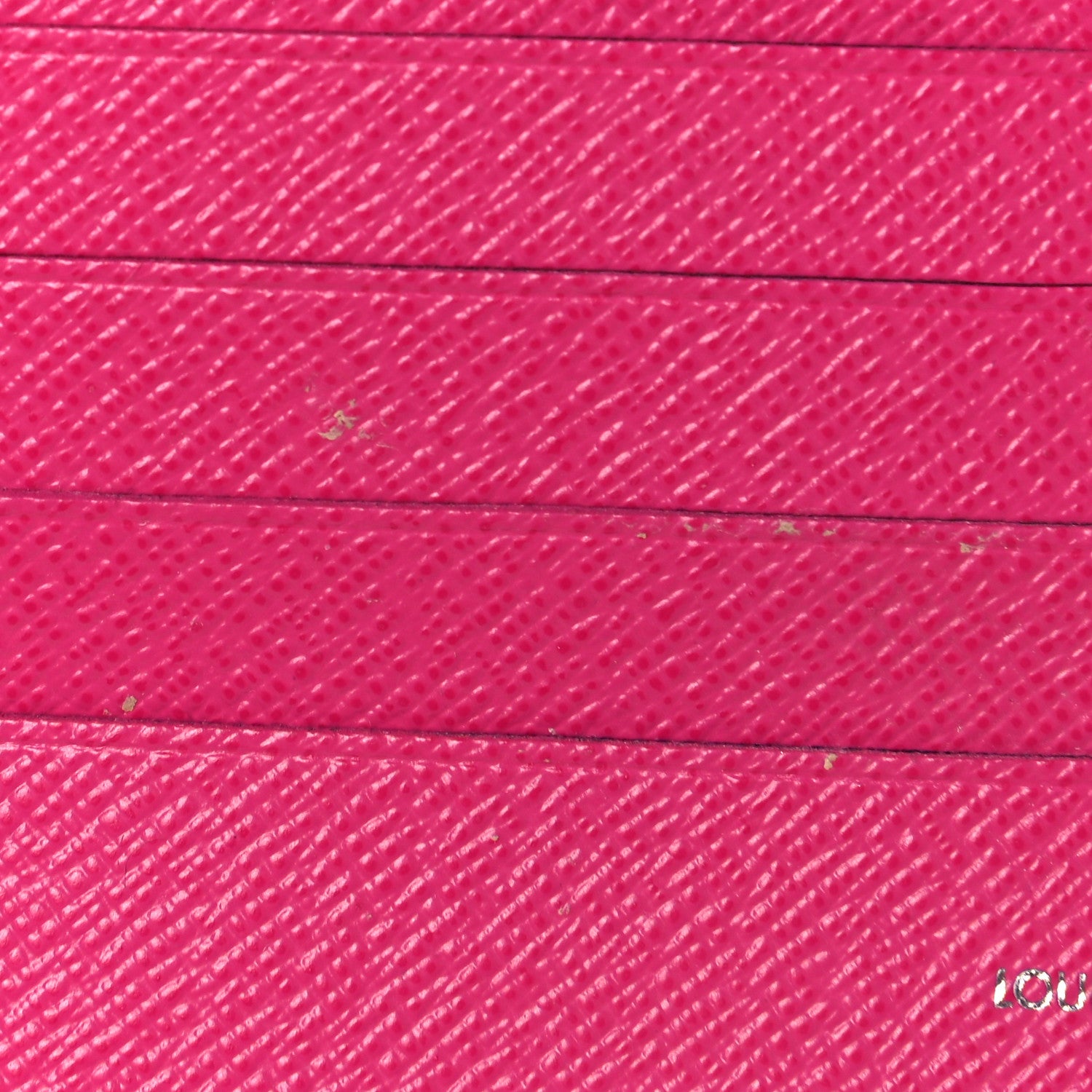 Louis Vuitton Calfskin Felicie Card Holder Insert Pink 8 of 9