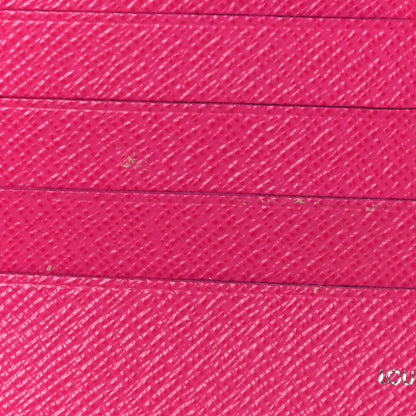 Louis Vuitton Calfskin Felicie Card Holder Insert Pink 8 of 9