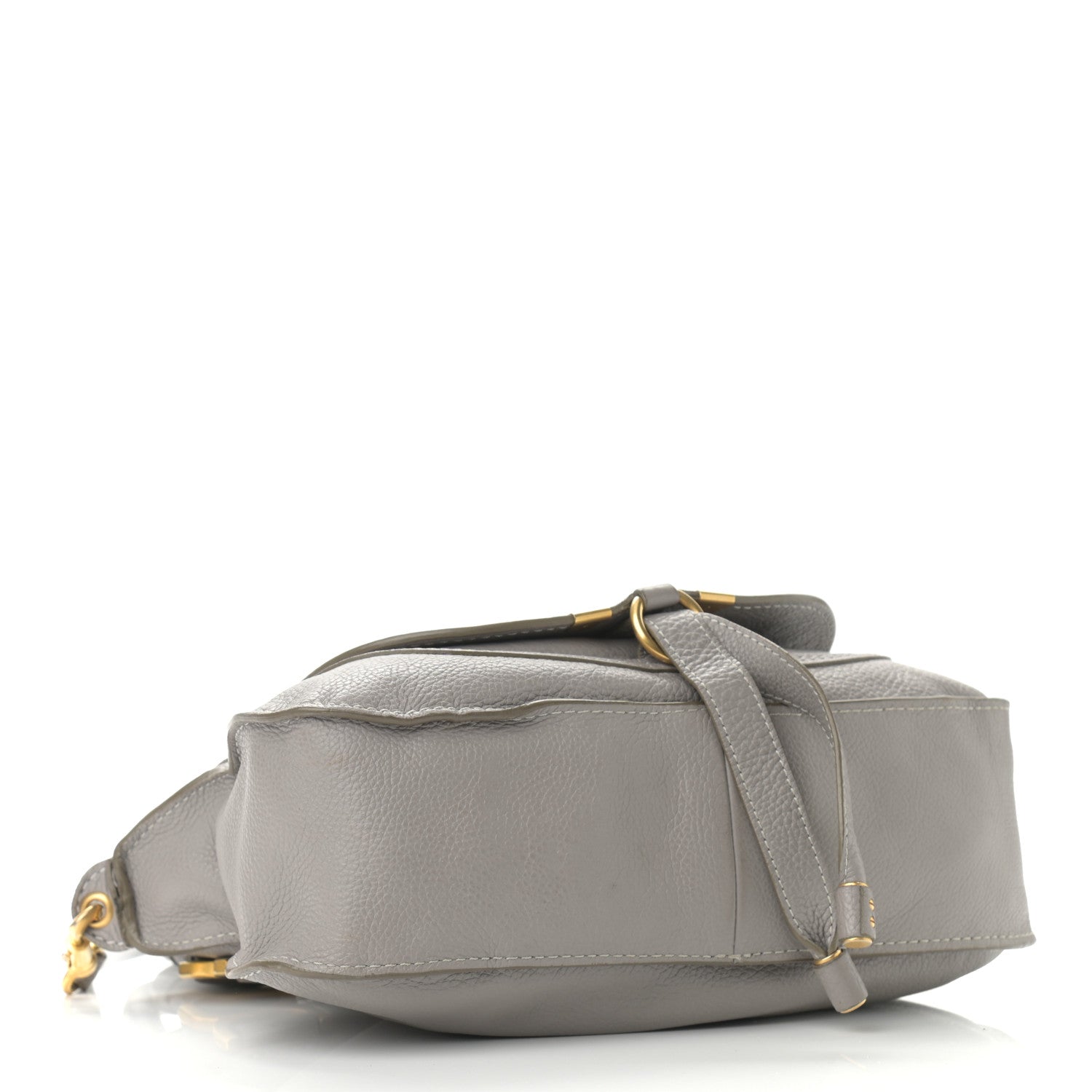 Chloe Calfskin Small Marcie Satchel Cashmere Grey 4 of 12