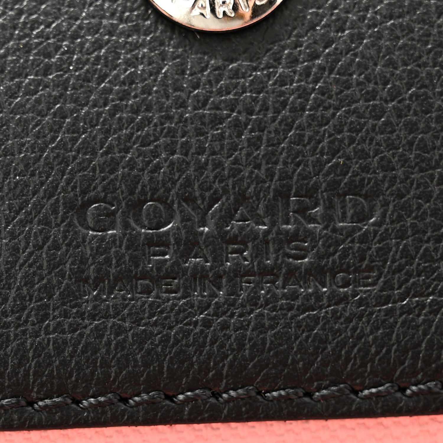 Goyard Goyardine Saint Louis Claire Voie PM Black Pink 7 of 12