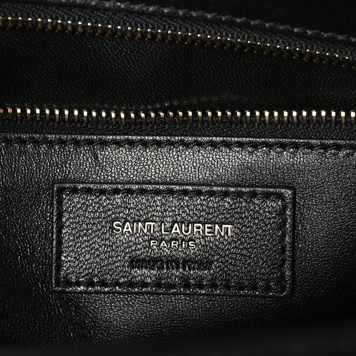 Saint Laurent Smooth Calfskin Carre Satchel Black 8 of 12