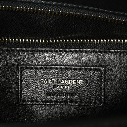 Saint Laurent Smooth Calfskin Carre Satchel Black 8 of 12