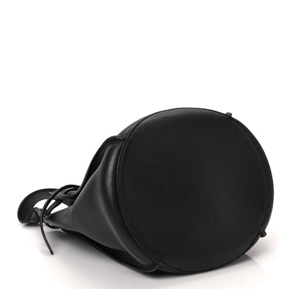 Celine Supple Grained Calfskin Long Strap Big Bag Bucket Black 4 of 10