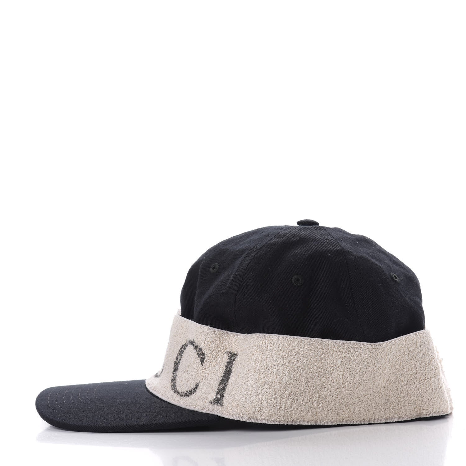 Gucci Gabardine Headband Baseball Hat M Black 4 of 8